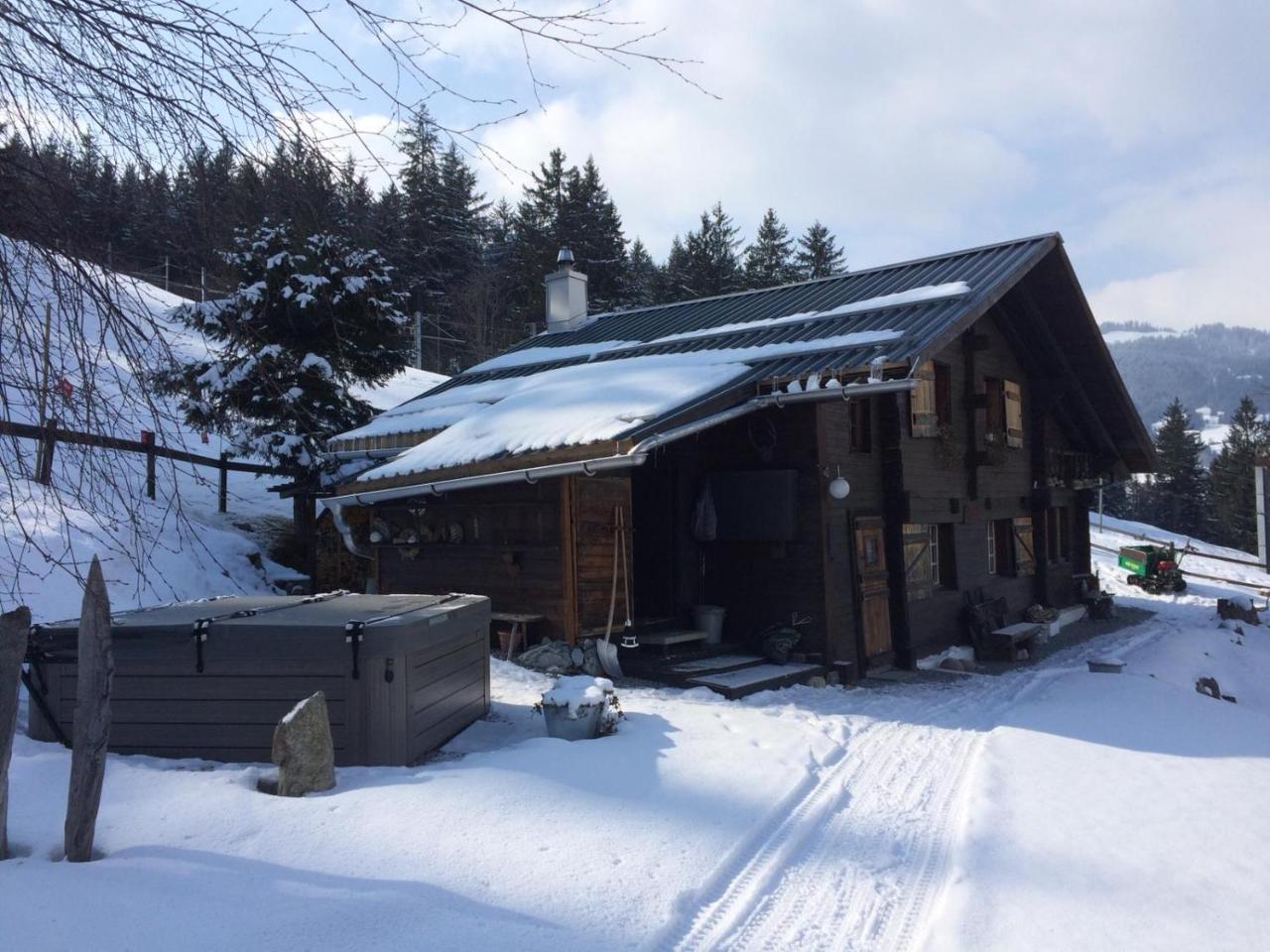 Romantisches Plaetzchen In Der Natur Grindelwald Exterior foto